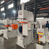 Presse hydraulique monoplace de type C Boreino 20 tonnes avec système servo-moteur PLC pour le pressage et le façonnage de composants
