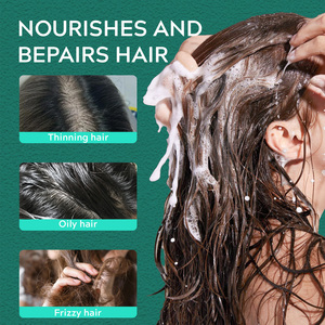Champú Anticaspa y Control de Grasa al por Mayor, Champú Herbal para el Cabello, Fijador Capilar Triangular, Jabón Capilar Natural de Hierba Usman Verde - Product Image 6