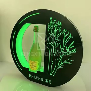 Nouveau présentoir à champagne rond de luxe Champagne Hotel Rooms/Business Party Présentoir à vin haut de gamme - Product Image 4