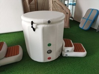 Baignoires gonflables de spa de glace eau froide seau à glace baignoire plongeante récupération ronde baignoire à air portable vente