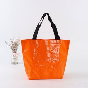 Bolsa de Compras Reutilizable Extra Grande Personalizada, Ecológica, Reciclable, Laminada, de Tela No Tejida, con Estampados de Animales y Logotipo Personalizado - Product Image 2