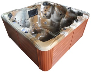 Bañera de hidromasaje para exteriores, <span class=keywords><strong>Spa</strong></span> con función <span class=keywords><strong>Jacussi</strong></span>, 150 chorros, gran oferta - Product Image 6