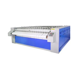 Planchadora Industrial Automática de Rodillos para Sábanas de Hotel y Hospital, Máquina de Planchado de Ropa Plana con Calentamiento, Componente de Motor Central Industrial - Product Image 1