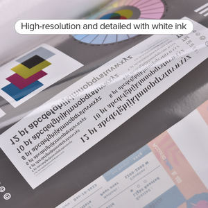 Rouleau d'étiquettes autocollantes personnalisables en PET PP imperméable et transparent Laserjet - Product Image 3