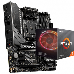Carte mère MSI MAG B550M MORTAR d'occasion supportant les processeurs AMD Ryzen 5 3500X 3600 3600X et <span class=keywords><strong>R7</strong></span> 3700X <span class=keywords><strong>3800X</strong></span> 3900X - Product Image 2