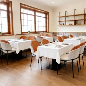 Italy Luxury High End Metal Frame PU <strong>Leather</strong> Fabric <strong>Dining</strong> <strong>Chair</strong> for Home Villa Apartment Kitchen Room Hotel Restaurant Cafe - Product Image 3