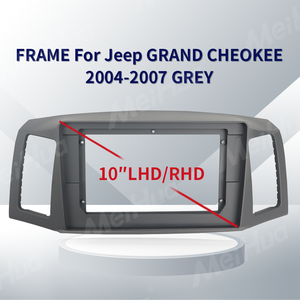 Lecteur d'<span class=keywords><strong>autoradio</strong></span> Meihua 10 pouces tableau de bord panneau Fascia Android lecteur Dvd de voiture cadre pour 2004-2007 <span class=keywords><strong>JEEP</strong></span> <span class=keywords><strong>GRAND</strong></span> <span class=keywords><strong>CHEROKEE</strong></span> - Product Image 2