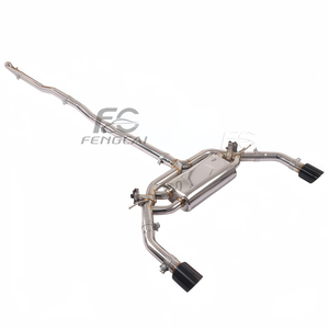 Valvetronic OEM in Acciaio Inox per <span class=keywords><strong>BMW</strong></span> 128ti 128i <span class=keywords><strong>F40</strong></span> 2.0T 2019+ Scarico Catback Tubi di Scarico Silenziatore Montaggio Diretto Upgrade Sonico - Product Image 2