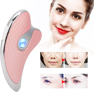 Masseur Anti-âge pour le visage, plaque de grattage du visage, dispositif de levage, plaque électrique Gua Sha, outils Gua Sha - Product Image 3