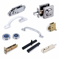 Serrure de porte à pêne dormant Huachuang en acier zingué, personnalisable avec logo et emplacement de serrure, robuste, pour hôtel