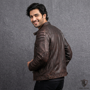 Genuine Sheepcow <b>Leather</b> <b>Jackets</b> for <b>Men</b> 2026 Fashion Style Customized Custom logo with Premium Quality <b>jacket</b> for <b>men</b> - Product Image 1