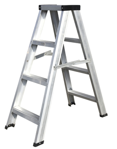 Hot bán bước gấp thang nhôm bền đôi bên nền tảng thang - Product Image 1