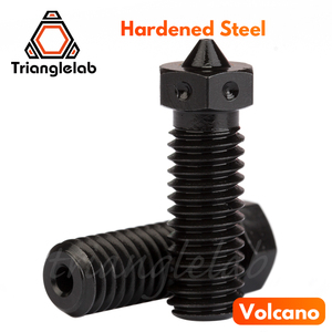 Buses volcaniques triangulaires en acier trempé pour imprimantes 3D haute température – Nouvelles pièces de machines d'impression PEI PEEK en fibre de carbone - Product Image 3