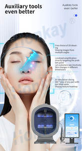 เครื่องวิเคราะห์ผิวหนังและหนังศีรษะแบบ AI ในตัว พร้อมอุปกรณ์ถ่ายภาพผิวหนังแปดสเปกตรัม สำหรับอุปกรณ์ความงาม เครื่องสแกนใบหน้า - Product Image 5