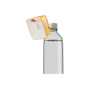 Petite lampe de lecture solaire portable avec petit support facile à fixer sur le dessus d'une bouteille pour agrandir la zone de lecture - Product Image 3