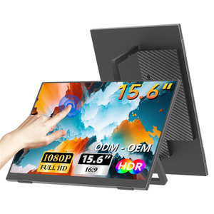 15.6 inch 1080P Màn hình cảm ứng hiển thị di động loại C hd-mi di động màn hình cảm ứng màn hình di động cho máy tính xách tay - Product Image 1