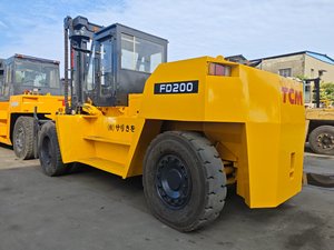 Montacargas Usados Originales Japoneses Tcm/Komatsu/MITSUBISHI FD100 FD150 FD160 con Motor Diésel de 20 Toneladas en Venta EN STOCK - Product Image 3