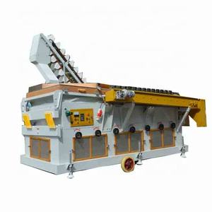 Машина для гравитационной сепарации и очистки пшеницы, кунжута, кукурузы, чечевицы с двигателем, высокая производительность, 15 тонн/час, эффективность очистки 99% - Product Image 5