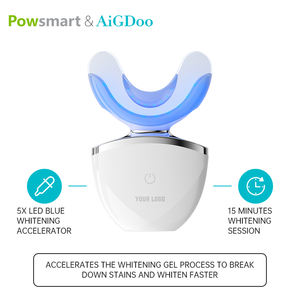 Appareils de blanchiment des dents à LED rouge et bleue Blanchiment rapide Rechargeable par USB-C Conception étanche pour les dents sensibles Beauté à domicile - Product Image 5