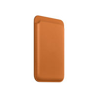 Porte-Cartes Magnétique en Cuir Véritable Original avec Emplacement pour Cartes et Portefeuille en Cuir pour iPhone