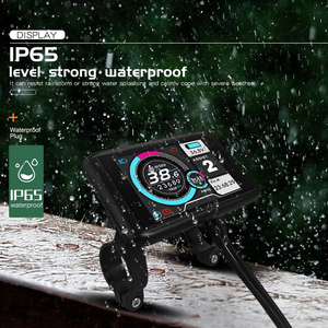 Màn hình <span class=keywords><strong>LCD</strong></span> xe đạp điện IMEIQI UKC1 màu sắc, chất liệu ABS, động cơ không chổi than 36V-72V chống nước, điều khiển kỹ thuật số, tay ga xoay 36W, UART <span class=keywords><strong>2</strong></span> - Product Image 3