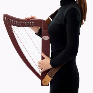 Colo Harpa Irlandesa 16-cordas Instrumento Musical de Crianças