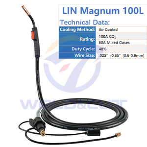 مسدس لحام كهربائي لينكون ماجنوم 100 لتر مع موصل تويكو - Product Image 4