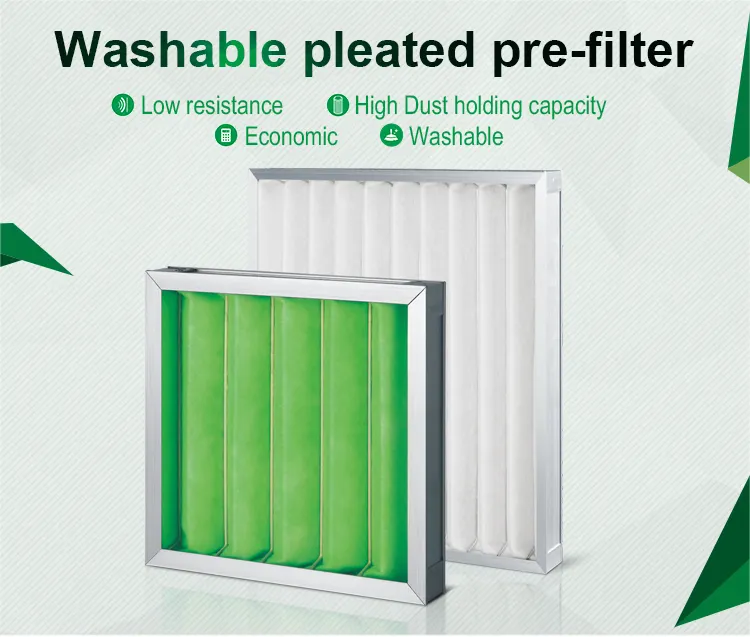 Best Quality Synthetic Fiber Economical And Practical Washable Primary Air Filter For Spray Booth