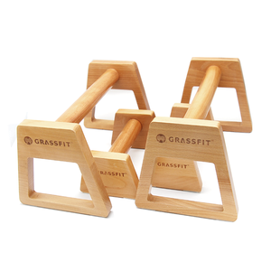 Barres de taille personnalisée pour Fitness d'intérieur, Mini barre en bois Push Up - Product Image 1