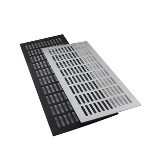 Aluminum Alloy Mesh Plate 200mm 300mm Wide Breathable Rectangular Cabinet Hardware Accessory - Product Image 2