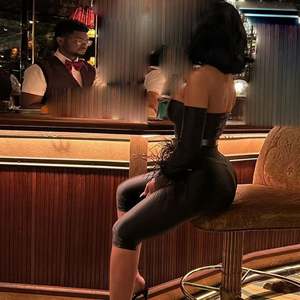 3 4 袖晚礼服天鹅绒黑色定制舞会礼服 - Product Image 5