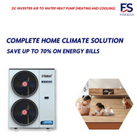 Bomba de Calor Eléctrica Monobloque sin Tanque de 15kW 220V CC con Inversor de Alta Eficiencia OEM/ODM para Calefacción por Suelo Radiante Residencial