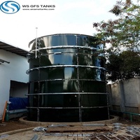 WS Emaille-beschichteter Edelstahl tank für Trink-/Trinkwassersp eicher/Dimension/Farbe ist mit 18 Kubikmetern anpassbar