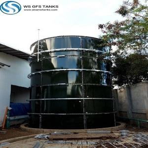 Réservoir en acier inoxydable enduit d'émail WS pour boire/magasin d'<span class=keywords><strong>eau</strong></span> <span class=keywords><strong>potable</strong></span>/Dimension/couleur personnalisable à 18 mètres cubes - Product Image 3