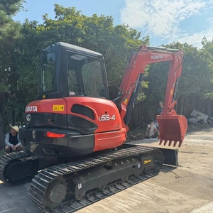มีสินค้าในสต็อก! รถขุดขนาดเล็ก Kubota U55-4 มือสอง, เครื่องจักรก่อสร้างสำหรับบ้านและฟาร์ม 5 ตัน, รถขุด Kubota U55 ที่เชื่อถือได้ - Product Image 1