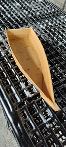 Barco de <span class=keywords><strong>sushi</strong></span> de bambú natural grande seguro y saludable con logotipo personalizado de fábrica con bandeja de platos - Product Image 2