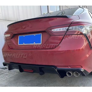 ชุดแต่งกันชนหลัง สำหรับ Toyota Camry รุ่นที่ 8 ปี 2018-2022  ฝาครอบดิฟฟิวเซอร์กันชนหลัง อุปกรณ์ตกแต่งรถยนต์ - Product Image 4
