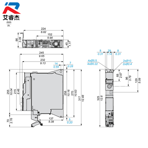 Convertidor de Frecuencia ATV320U02M2B Original Nuevo de la Serie ATV320, Monofásico 200-240V 0.18KW, Tipo Libro - Product Image 3