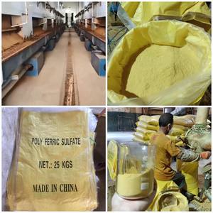 Coagulante Secco en Polvo Amarillo, Sulfato Poliferríco, Sulfato Ferroso Polimérico para Purificación de Agua - Product Image 5