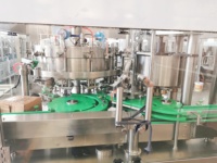 Machine de remplissage de mélange à interrupteur rapide pour boissons gazeuses Bouteille en verre Gel-Capacité de mise en conserve flexible avec tailles personnalisables