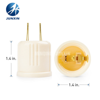 Adaptador de Enchufe a Portalámparas, Convierte un Enchufe en un Portalámparas E26, Soporte para Lámpara