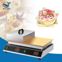Machine à Soufflés Japonaise Antiadhésive à Plaque Simple ou Double, Gaufrier Professionnel pour Pâtisseries et Boulangeries