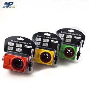 Naipu 4 cái cửa cài đặt Khóa Kit cho cửa gỗ có thể điều chỉnh hướng dẫn mẫu với Snap-<span class=keywords><strong>Lock</strong></span> cánh tay cửa lỗ Saw Locker - Product Image 3