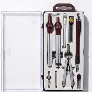 Prix de gros – Ensemble de dessin 9 pièces 709C – Essentiel pour l'apprentissage des mathématiques et l'éducation – Compas et crayons mécaniques pour étudiants - Product Image 4