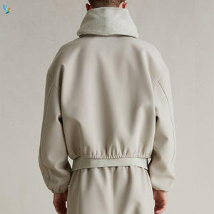 Bomber Casual Casual da uomo con Logo personalizzato, stile di lusso invernale, giacca da uomo - Product Image 3