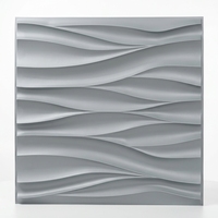 Panneau mural 3D moderne en PVC gaufré, imperméable et ignifuge, installation facile pour la décoration intérieure, chambre, salle de bain, salle de sport - Vente chaude