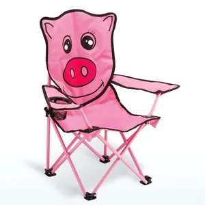 Sedia pieghevole personalizzata per animali da esterno per bambini e bambini zaino portatile da azienda regalo per pesca sedia da campeggio pieghevole
