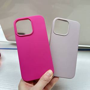 Coque en silicone pour téléphone portable LOGO personnalisé housse anti-poussière pour iphone 14 15 16 Pro Max - Product Image 5