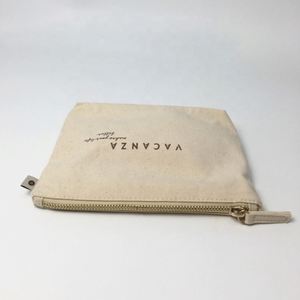 Pochette zippée en toile écologique personnalisée, sacs zippés pour cosmétiques et soins de la peau - Product Image 5