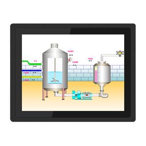 Ordinateur industriel à écran tactile de 19 pouces intégré avec protection IP65 contre l'eau et la poussière, stock disponible <span class=keywords><strong>pour</strong></span> extension USB, <span class=keywords><strong>support</strong></span> <span class=keywords><strong>mural</strong></span> - Product Image 2